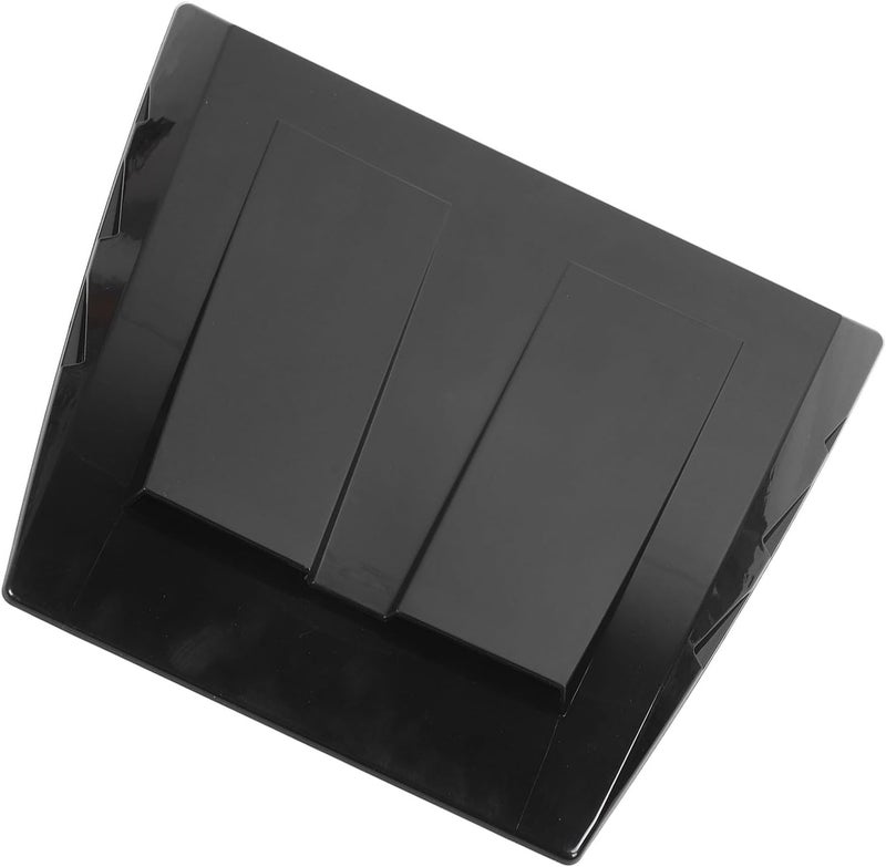Srliya Car Air Flow Decorative Intake Hood Scoop Vent Bonnet Cover Gloss Black Universal Hood Vent External Accessories - Image 4